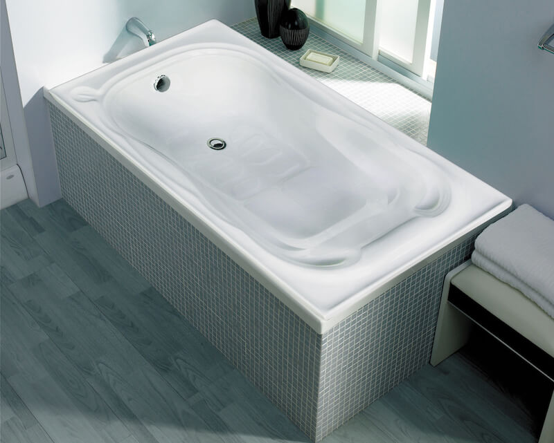 Conric drop-in acrylic bathtub